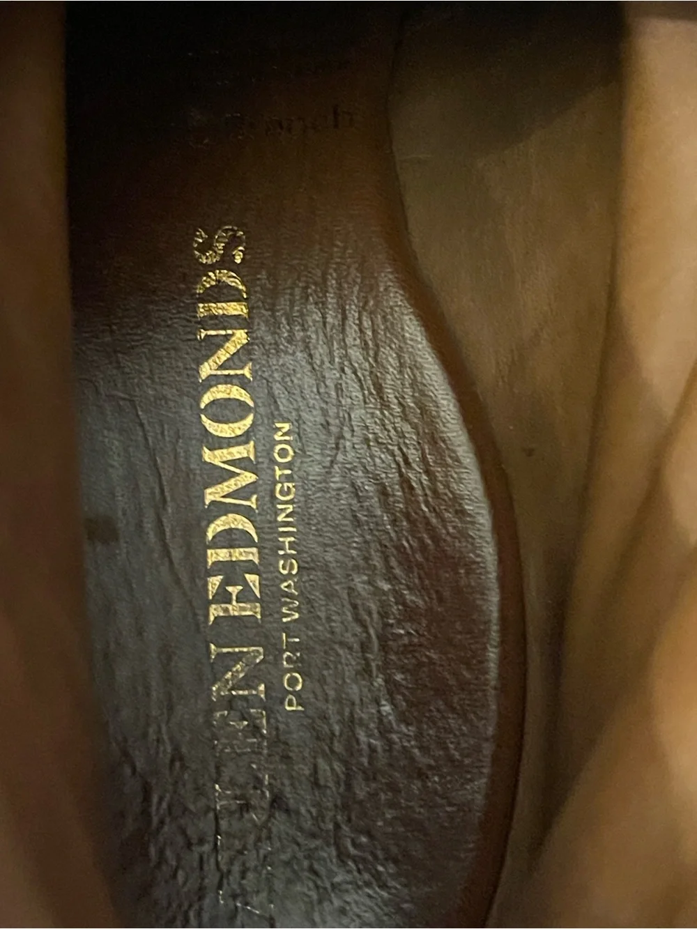 Allen Edmonds Long Branch Wingtip Boots Brown Leather Men’s 9.5 3E USA